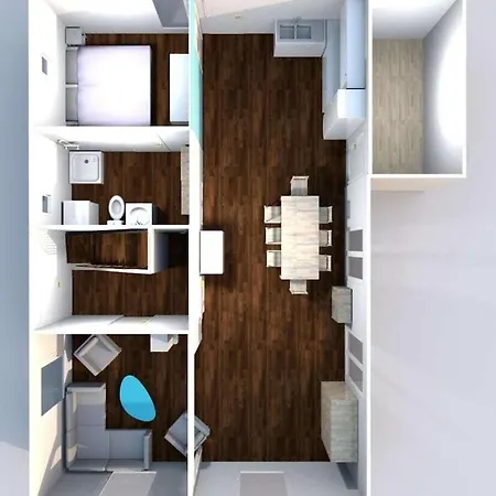 With 3 Bedrooms Сasa de vacaciones